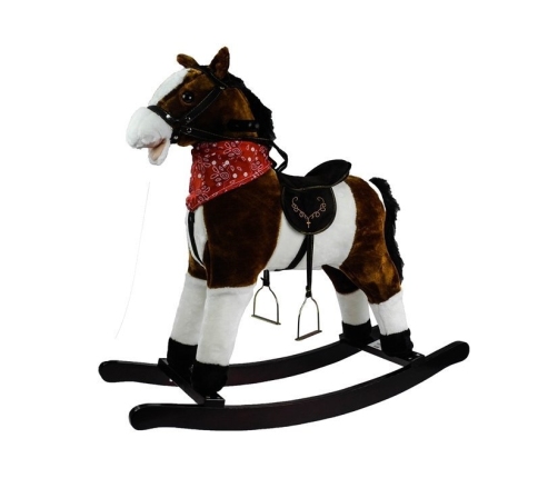 Rocking Horse Dark Brown 74 CM