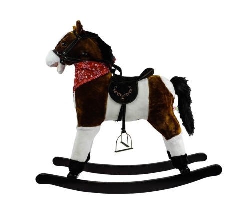 Rocking Horse Dark Brown 74 CM