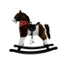 Rocking Horse Dark Brown 74 CM