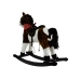 Rocking Horse Dark Brown 74 CM