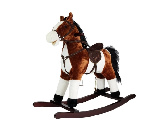 Rocking Horse Dark Brown 74 CM