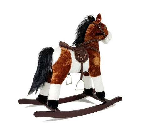 Rocking Horse Dark Brown 74 CM