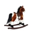 Rocking Horse Dark Brown 74 CM