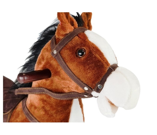 Rocking Horse Dark Brown 74 CM