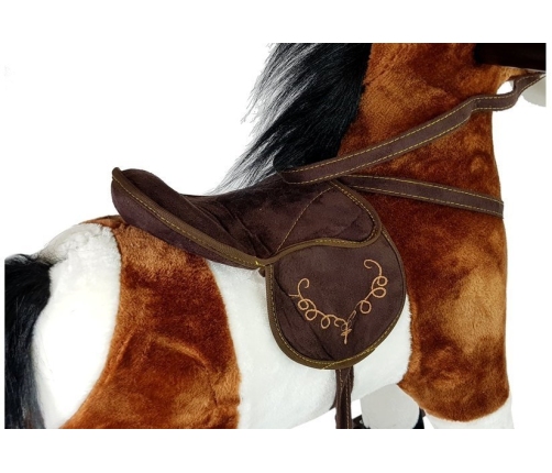 Rocking Horse Dark Brown 74 CM