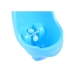 Mini Urinal For Boys Frog Suction Pads Light Blue