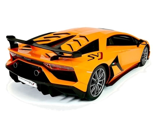 Auto R/C Lamborghini Aventador Rastar 1:14 Pomarańczowy