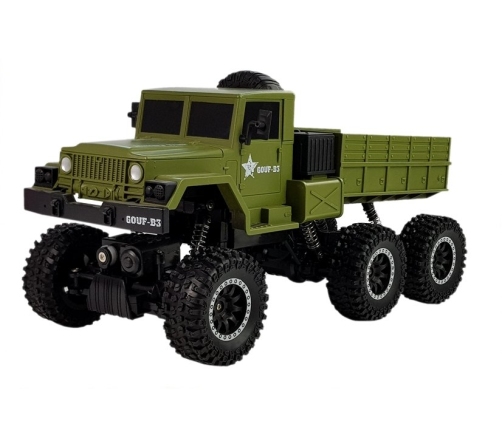 Military Remote Control Truck 6x6 Green