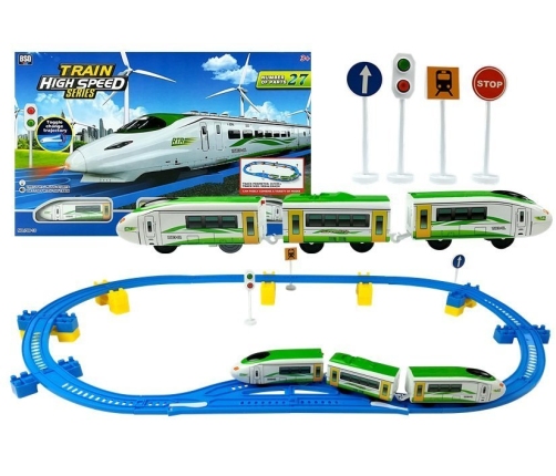 Set Train 257cm 27 parts battery