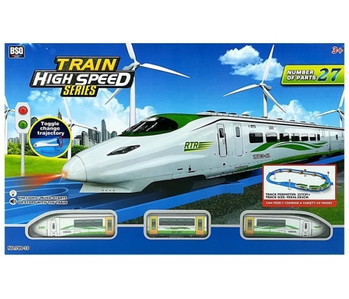 Set Train 257cm 27 parts battery