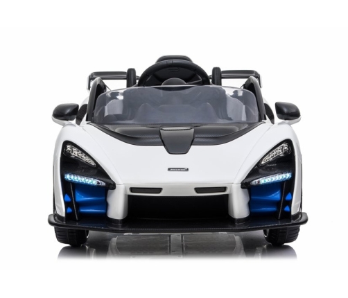 Elektriskā sporta automašīna bērniem McLaren Senna White