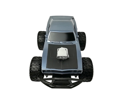 Remote controlled Car Off-road R/C Blue High Wheels