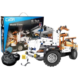 Tipper Truck Crane 2in1 Remote Controlled 2.4G Block 838 elements C51013W