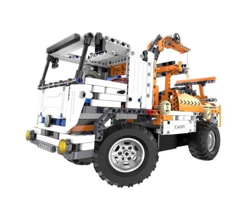 Tipper Truck Crane 2in1 Remote Controlled 2.4G Block 838 elements C51013W