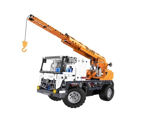 Tipper Truck Crane 2in1 Remote Controlled 2.4G Block 838 elements C51013W