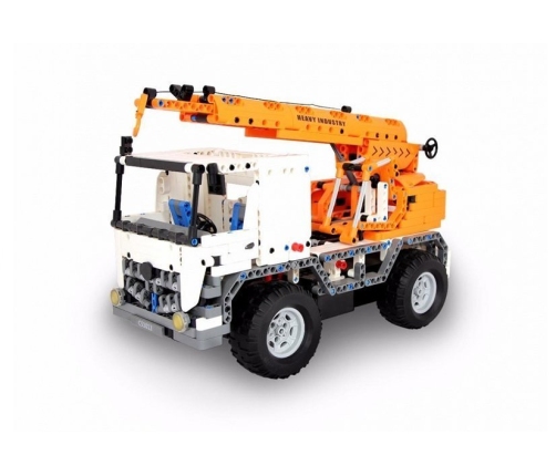 Tipper Truck Crane 2in1 Remote Controlled 2.4G Block 838 elements C51013W