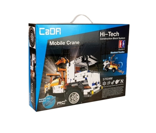 Tipper Truck Crane 2in1 Remote Controlled 2.4G Block 838 elements C51013W