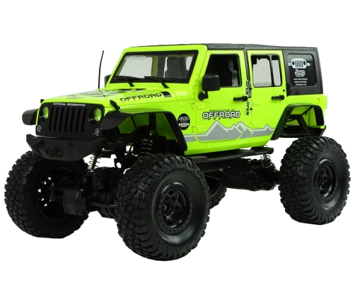 Rock Crawler 2.4 GHz Green 4x4 Shock Absorbers