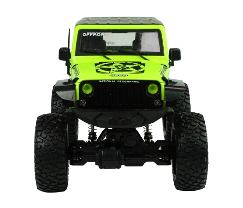 Rock Crawler 2.4 GHz Green 4x4 Shock Absorbers