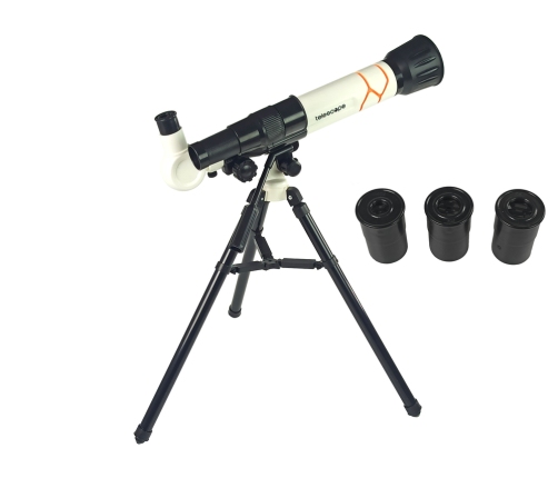 Scientific Educational Telescope With A White Phone Holder