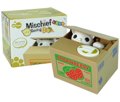 Mischief Saving Box Cute Kitty Money Box Piggybank