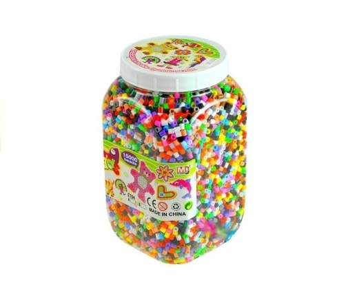 A Giant Colorful Beads Jar 15 000 pcs