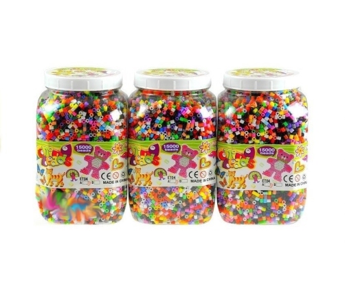 A Giant Colorful Beads Jar 15 000 pcs