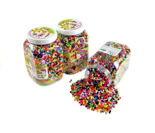 A Giant Colorful Beads Jar 15 000 pcs