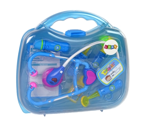 Doctor's Battery Instruments Set Case Blue