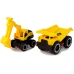 Construction Kit Excavator Tipper Truck Sound Lights