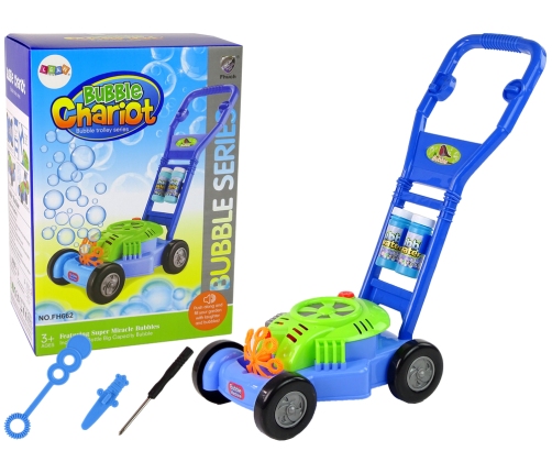 Mower Soap Bubble Machine Blue Soap Bubble Music