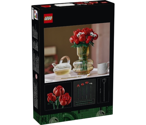 LEGO ICONS Bouquet of Roses 822 Pieces 10328