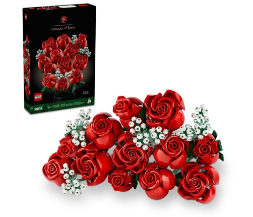 LEGO ICONS Bouquet of Roses 822 Pieces 10328