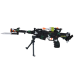 Battery Operated Machine Gun Lights Sounds Realistic Toy