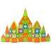 Magnetic Building Blocks Castle 79 Pieces