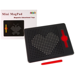 Magnetic board with balls Magnetic tablet Black