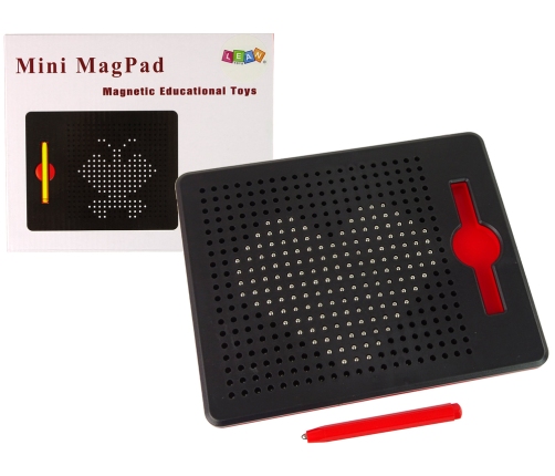 Magnetic board with balls Magnetic tablet Black