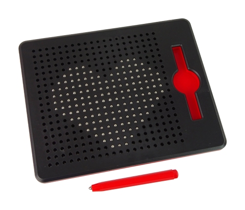 Magnetic board with balls Magnetic tablet Black