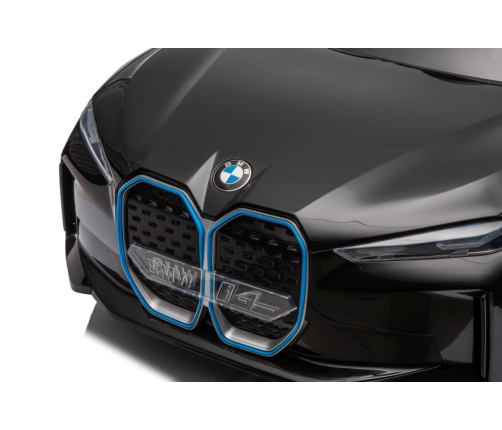 Elektriskā sporta automašīna bērniem BMW I4 Black