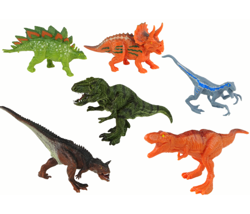 Helicopter Dinosaurs Vehicle Set 8 Colorful Pcs