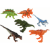 Helicopter Dinosaurs Vehicle Set 8 Colorful Pcs