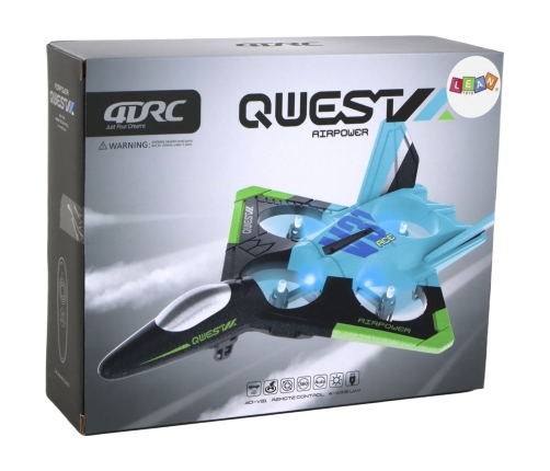 Airplane Fighter R/C Blue