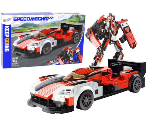 Building Blocks Vehicle Sports Car Robot Porsceh 963 347 pcs.