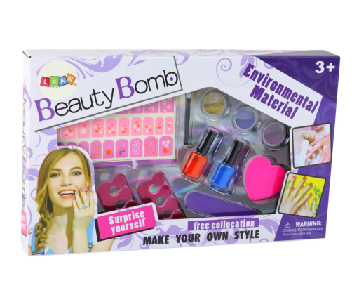 Nail Painting Set Beauty Bomb XXL Stickers