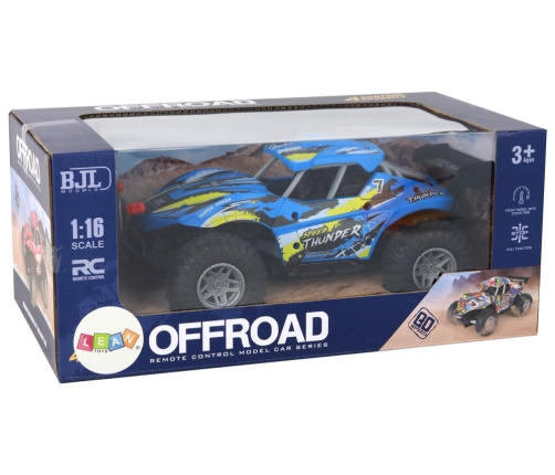 Car 1:16 Remote Controlled Off-Road Off-Road RC Car Blue