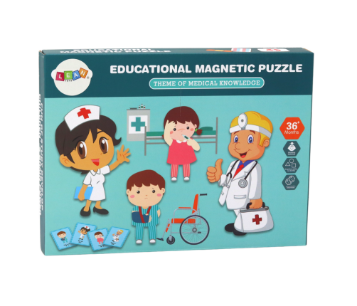 Magnetic Puzzle Set in a Box Doctor's Hospital