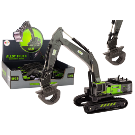 Crawler Excavator Grapple Drilling Rig Bucket 1:55 Black-Green