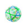 Rubber Ball Bright Patterns Green 24 Cm