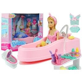 Set Doll in Bath Bathroom Accessories