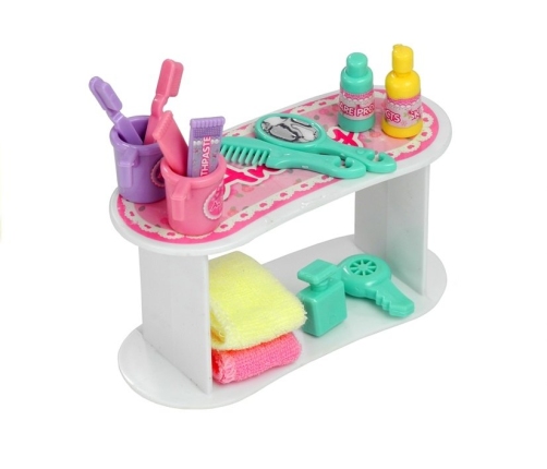 Set Doll in Bath Bathroom Accessories